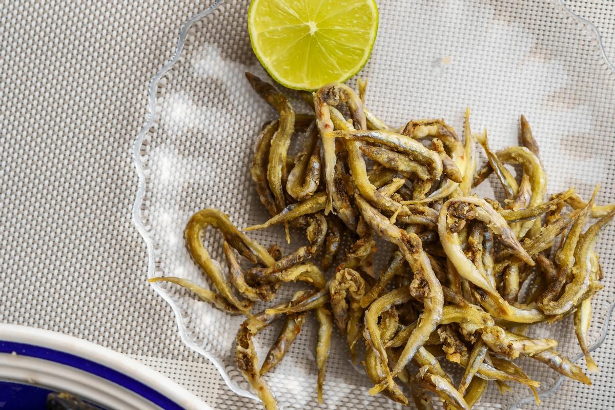 Pescado frito andaluz.
