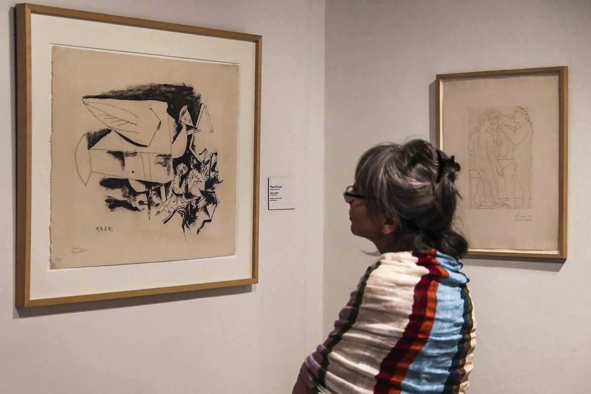 Picasso en el Bellas Artes.