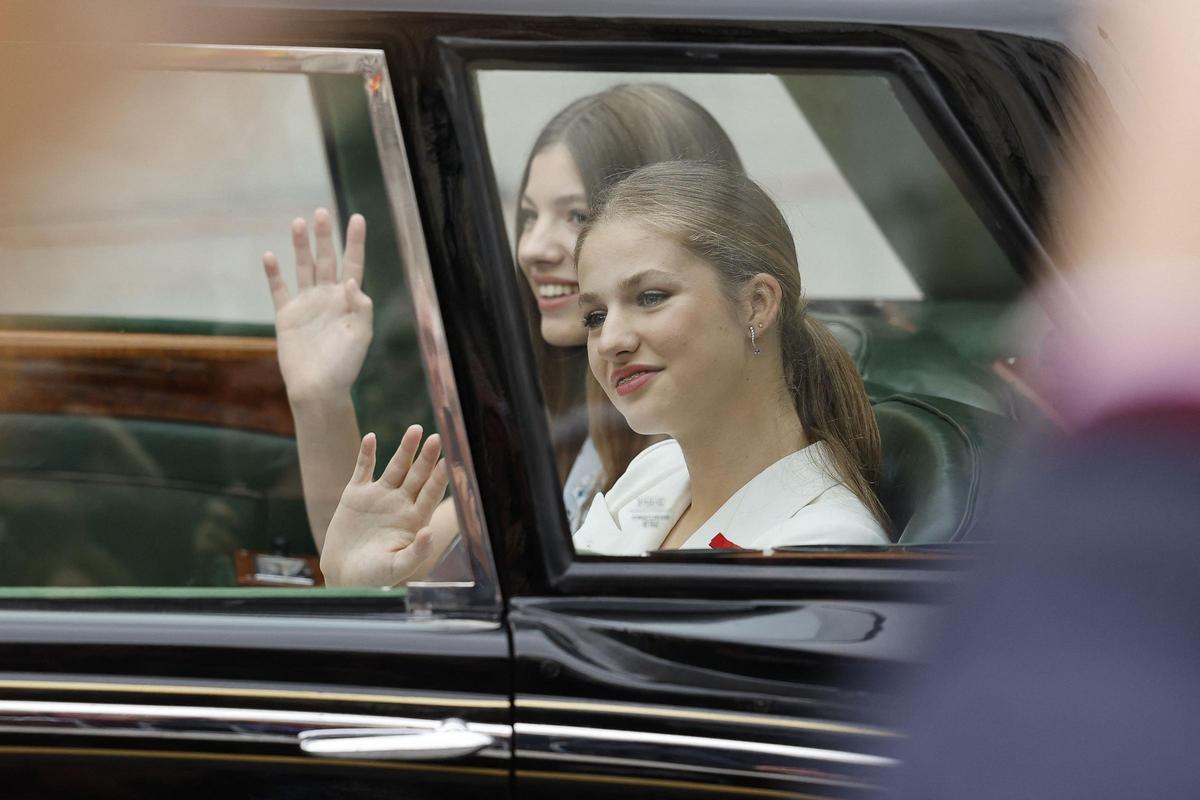 Leonor jura la Constitución en su 18 cumpleaños