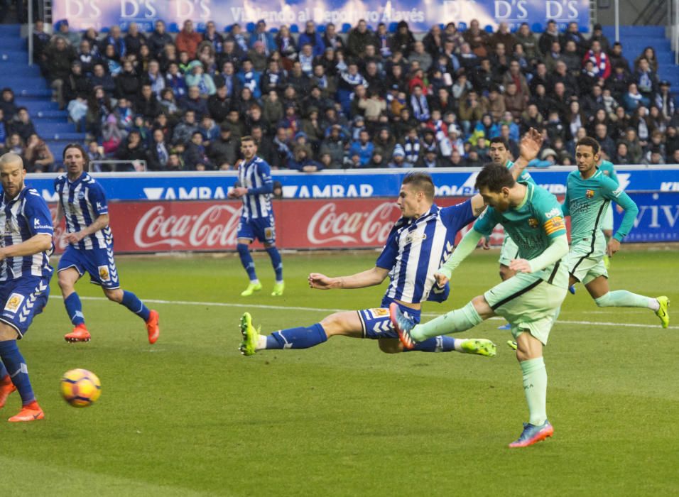 Les imatges de l''Alavés-Barça (0-6)