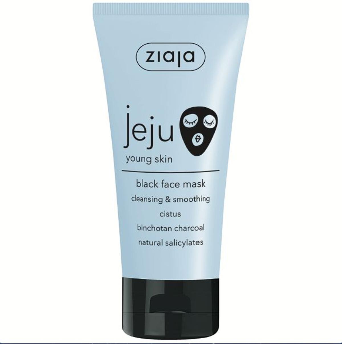 Mascarilla Facial Negra jeju, de Ziaja