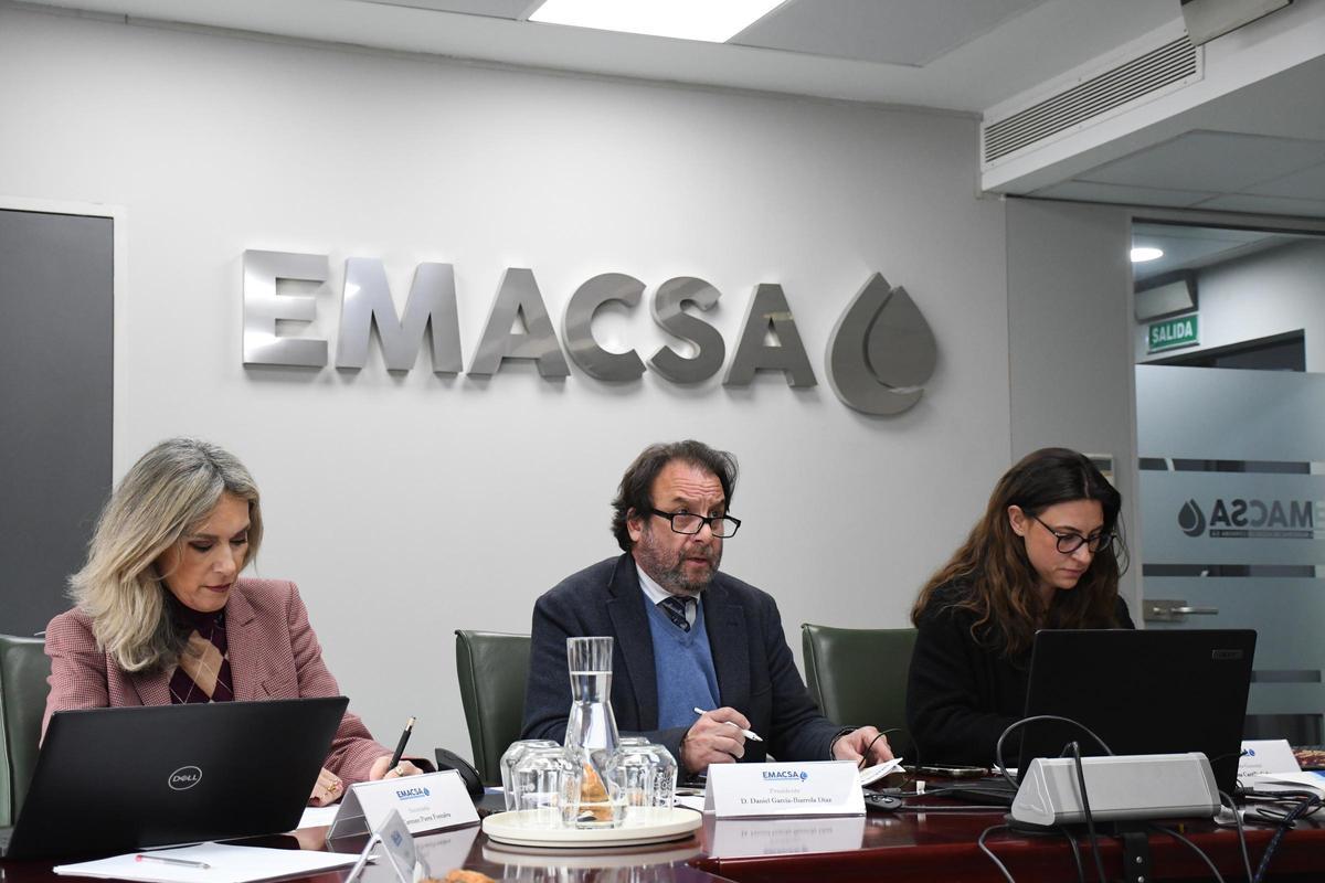 Reunión del consejo de administración de Emacsa.