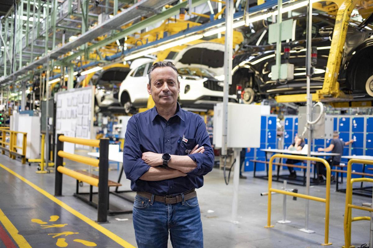 Carlos Faubel, presidente del comité de empresa de la factoría Ford Almussafes, en una imagen reciente.