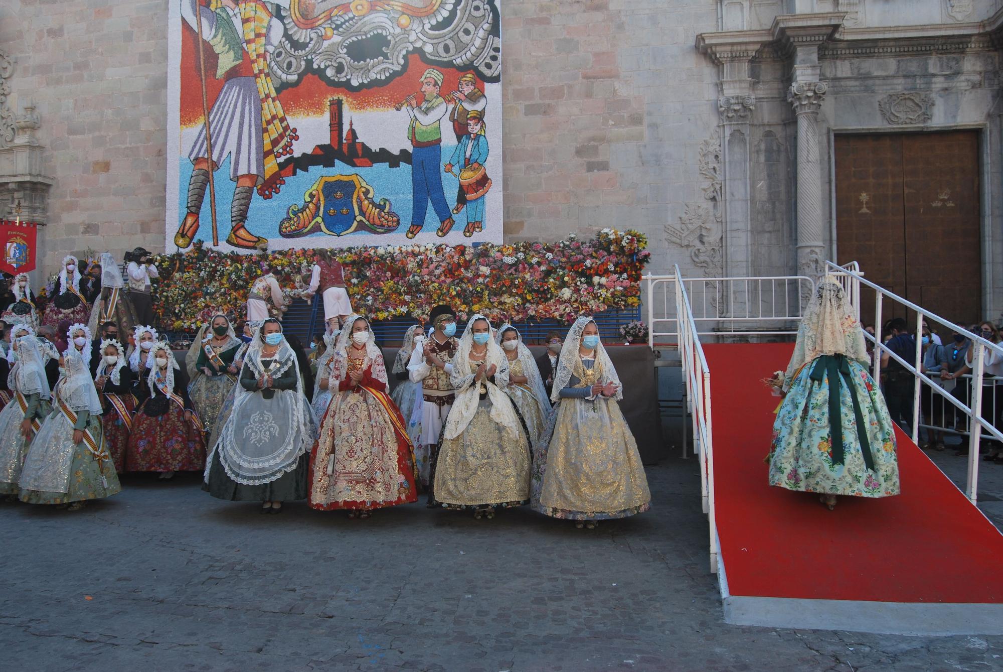 Ofrenda a la patrona de Burriana