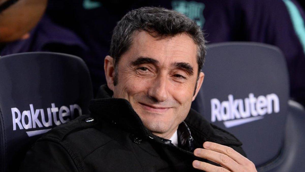 Ernesto Valverde hizo una alineación anómala