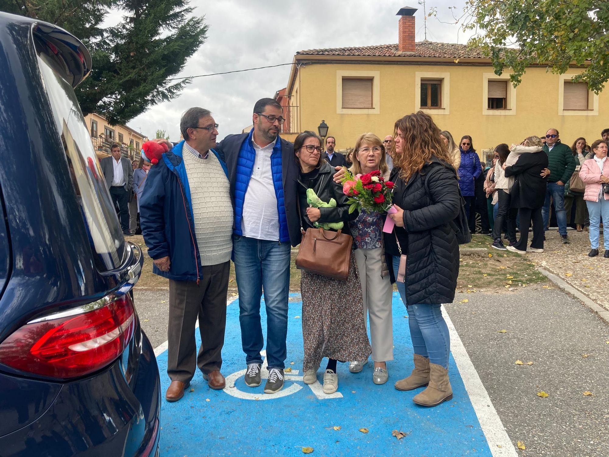 En imágenes: Funeral el Torrecaballeros, Segovia, por la niña asesinada en Gijón