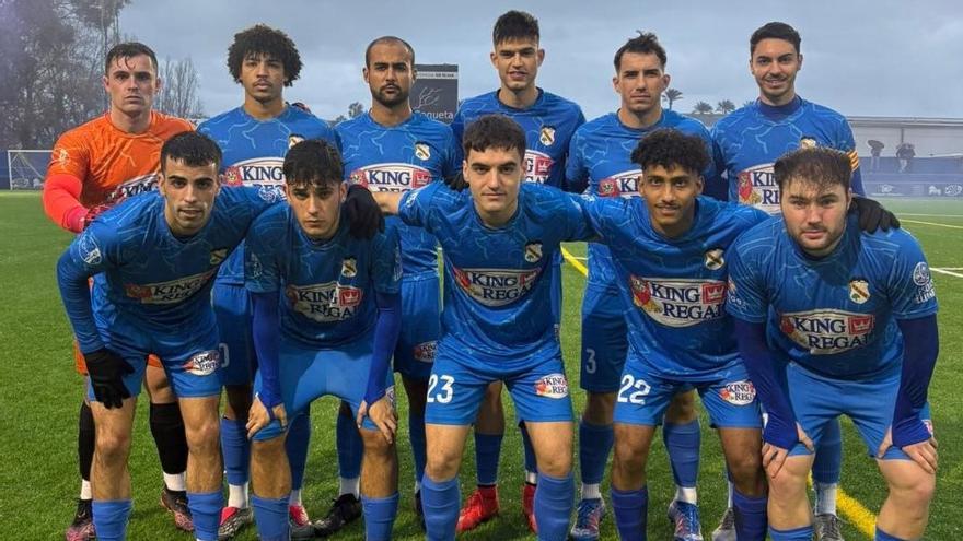 Once titular de la UD Oliva en el partido de La Nostra Copa