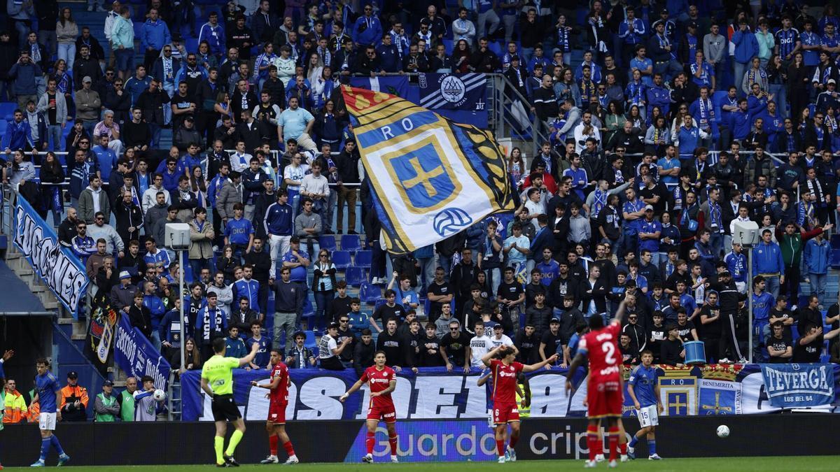 EN IMÁGENES: El Real Oviedo recibe al Getafe en el Tartiere