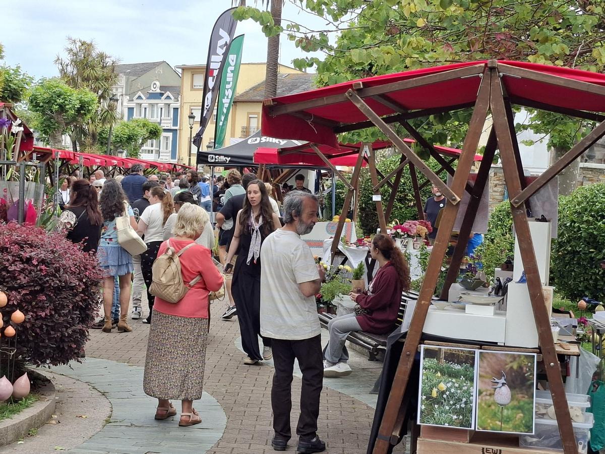 En imágenes: La primera feria de jardinería del Occidente llena La Caridad de color y buen ambiente