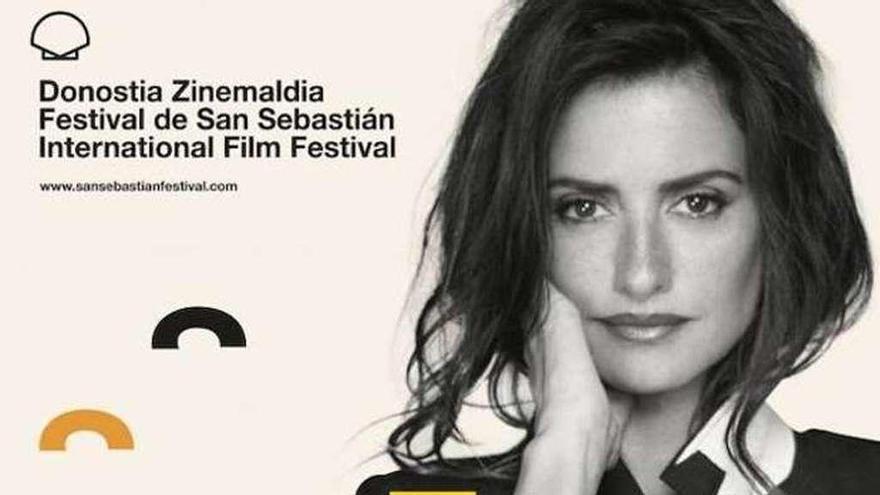 El cartel de la próxima edición del Festival de Cine de San Sebastián.