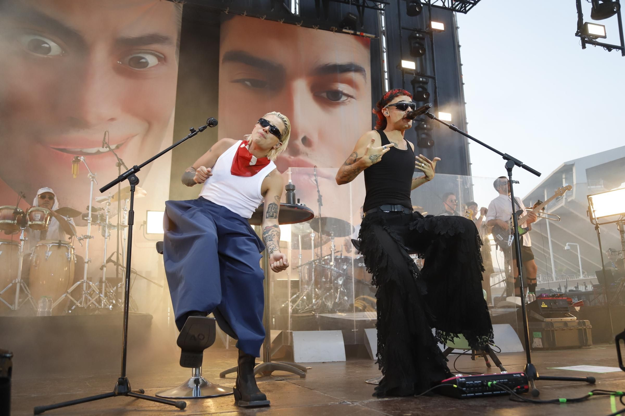 El concierto de Ca7riel y Paco Amoroso, en imágenes