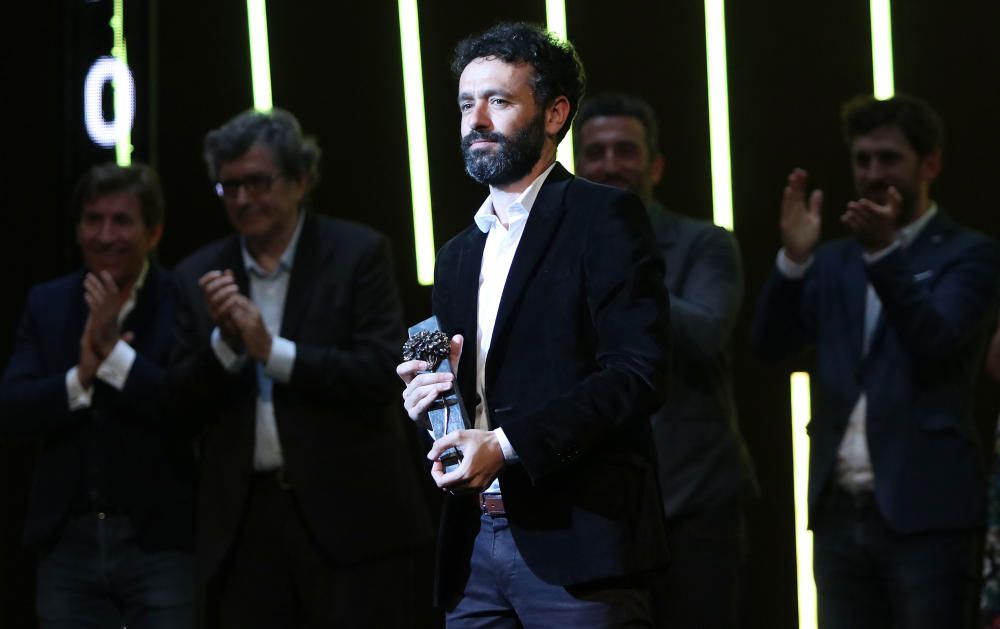 Rosrigo Sorogoyen, realizador de Stockholm y Que Dios nos perdone, recibió el Premio Málaga Talent-La Opinión de Málaga