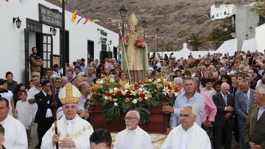 Misa y procesión en honor a San Marcial, en Femés