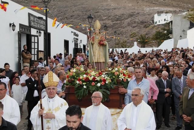 Misa y procesión en honor a San Marcial, en Femés