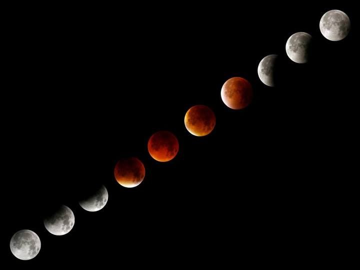 Eclipse de superluna en Galicia