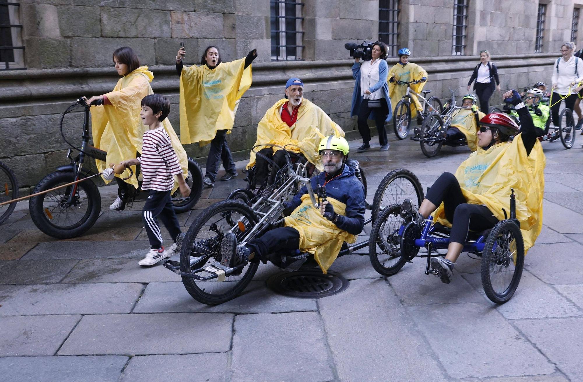 Vicente del Bosque e Irene Villa, en Santiago con el Camino de Valores por la inclusión