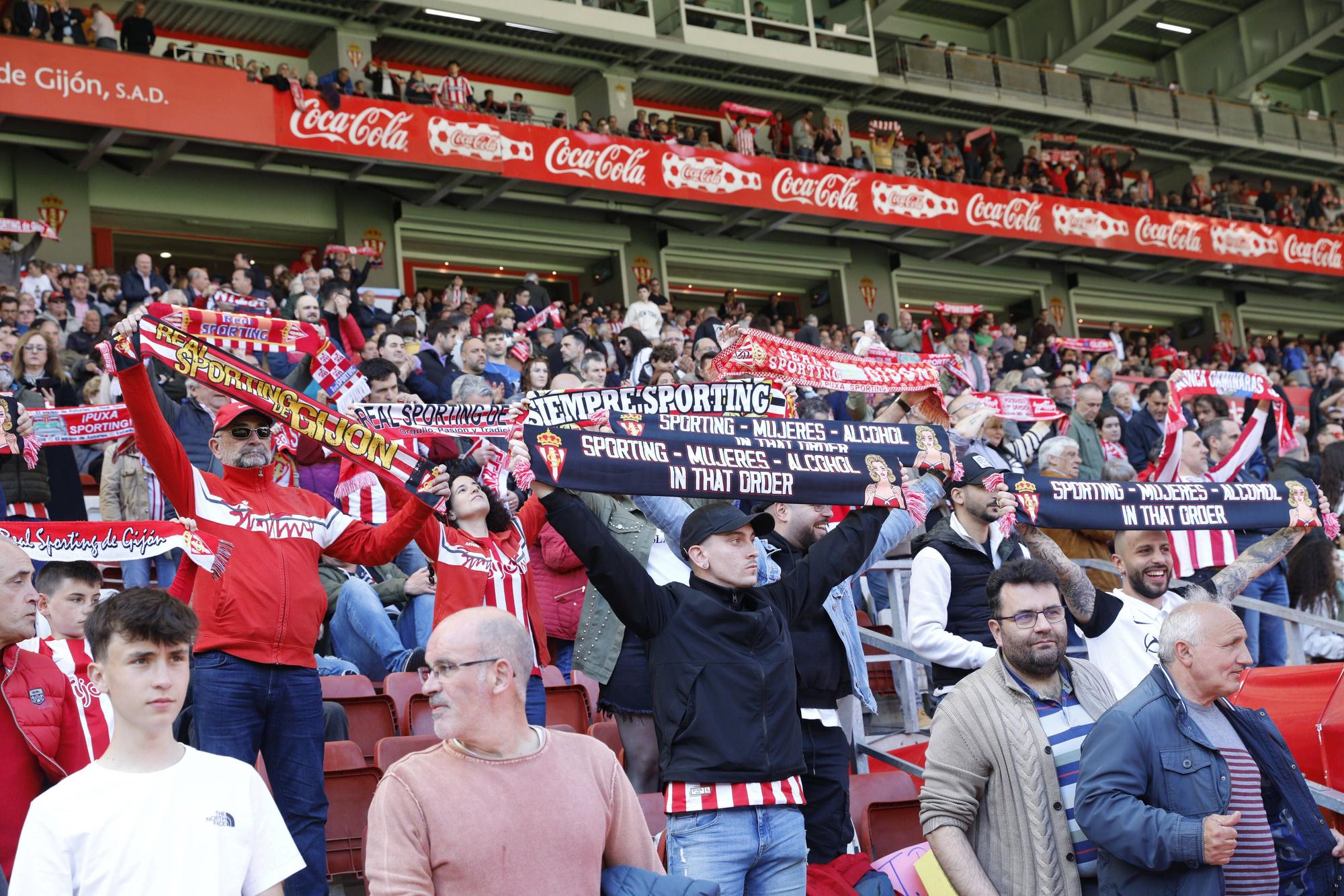 Así fue el encuentro entre el Sporting y el Alavés