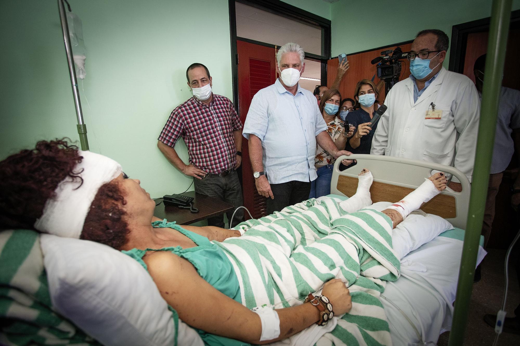 Así quedó el Hotel Saratoga tras la explosión de La Habana