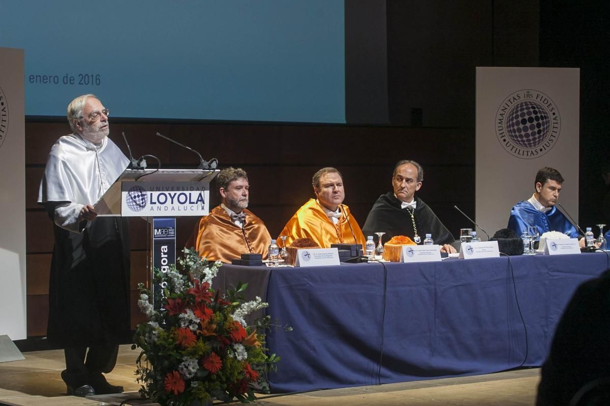 La Universidad Loyola Andalucía entrega sus reconocimientos anuales en la celebración de Santo Tomás de Aquino