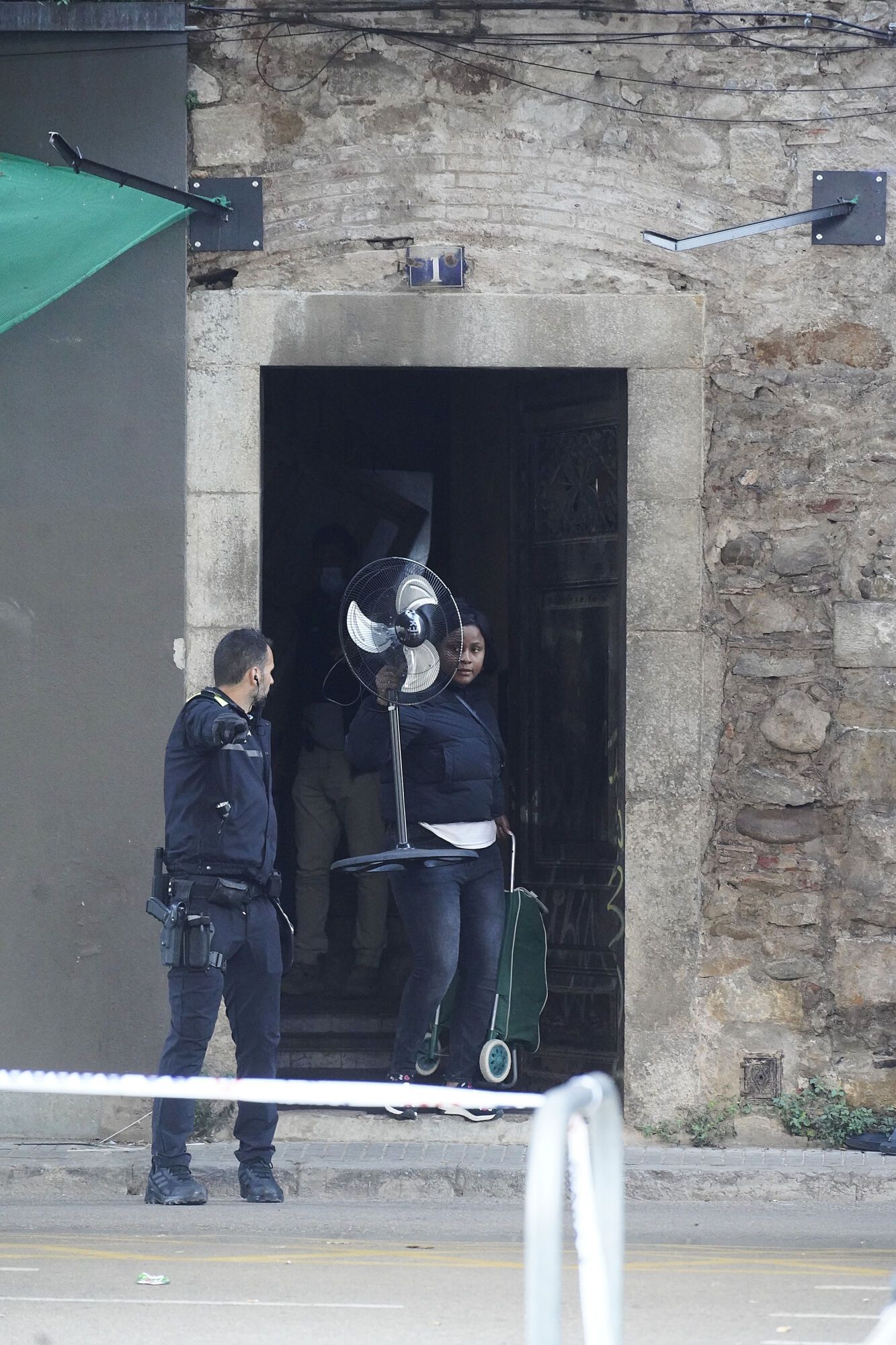 Girona carrer Tomàs Mieres desallotjament edifici ocupat