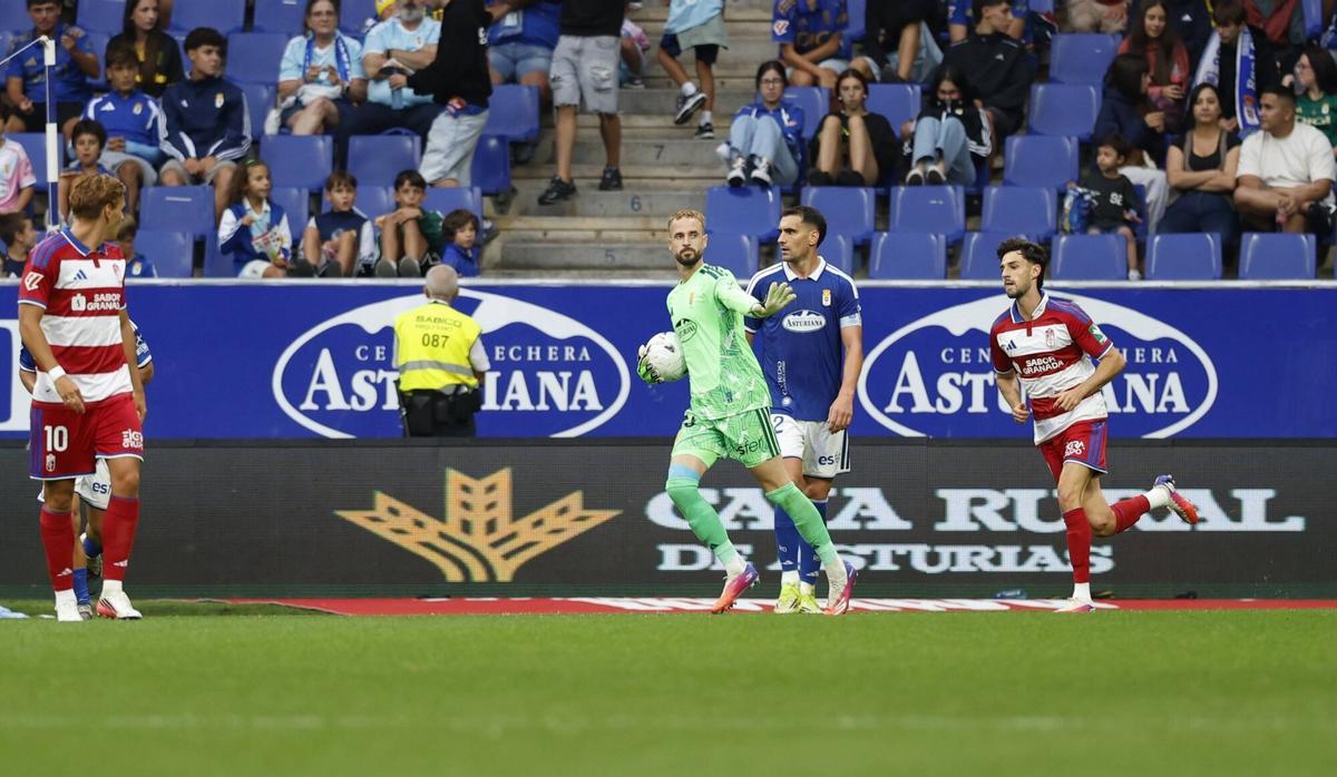 Así fue el partido entre el Real Oviedo y el Granada Así fue el partido entre el Real Oviedo y el Granada