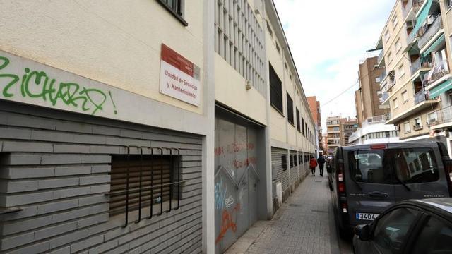 El pabellón Zarandona,
de la UMU, está sin actividad
desde hace 20 años. JUAN CARLOS CAVAL