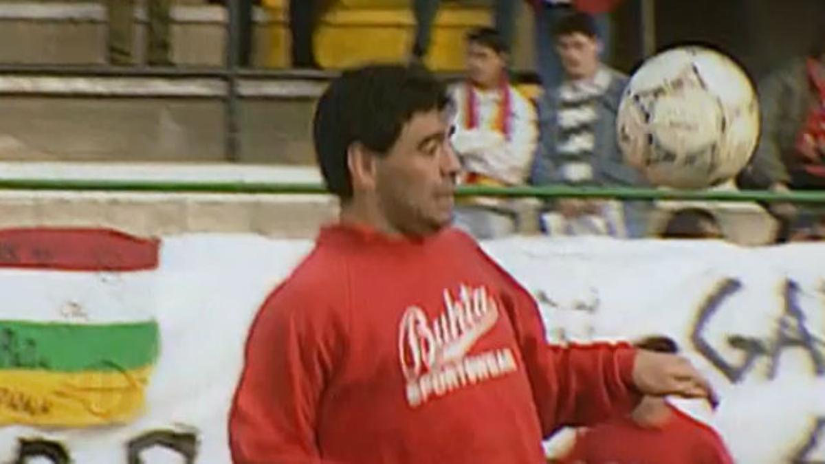 Informe Robinson dedicará un reportaje a la etapa de Maradona en el Sevilla