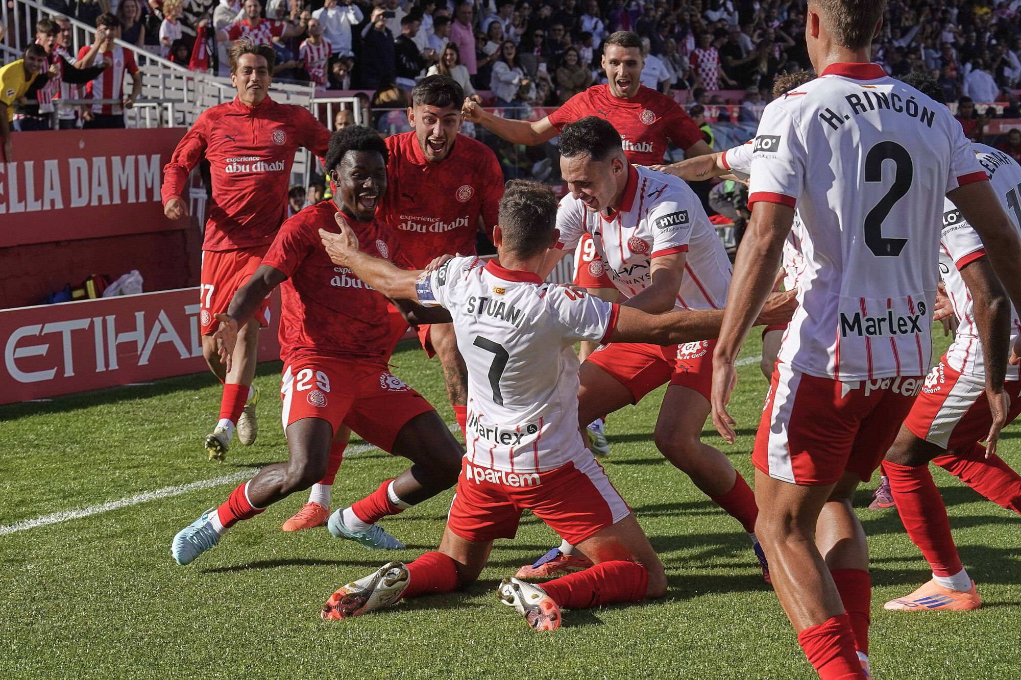 Les imatges del Girona - Reial Oviedo