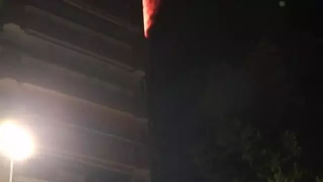 Foc en un pis de Manresa Centre