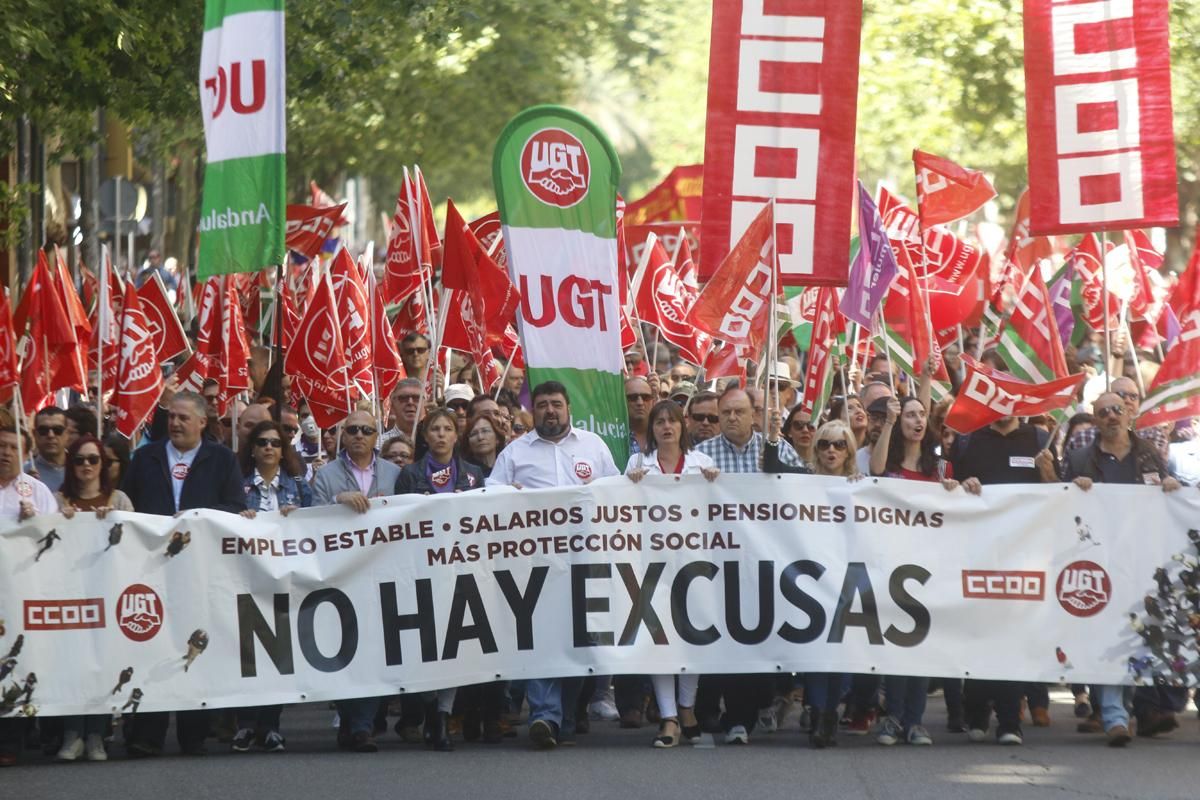 Fotogalería / Manifestación en Córdoba del Primero de Mayo