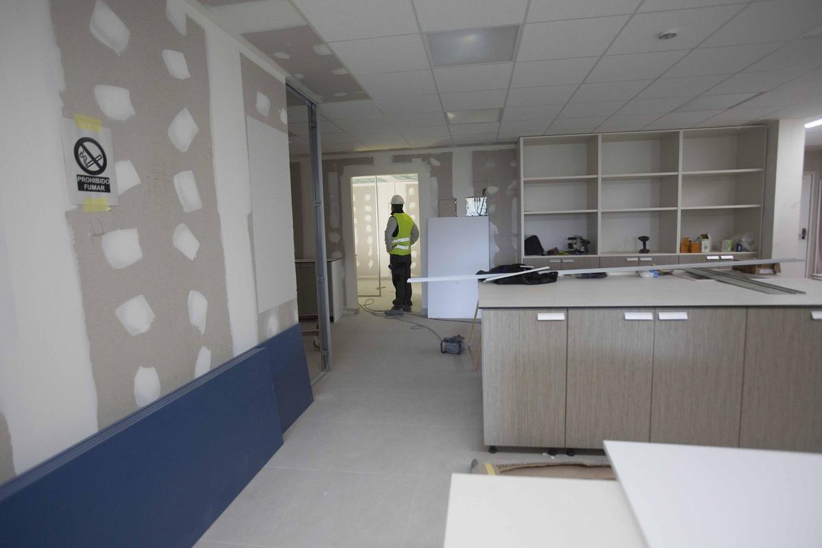 Así es la ampliación de Urgencias en el Hospital General de Alicante