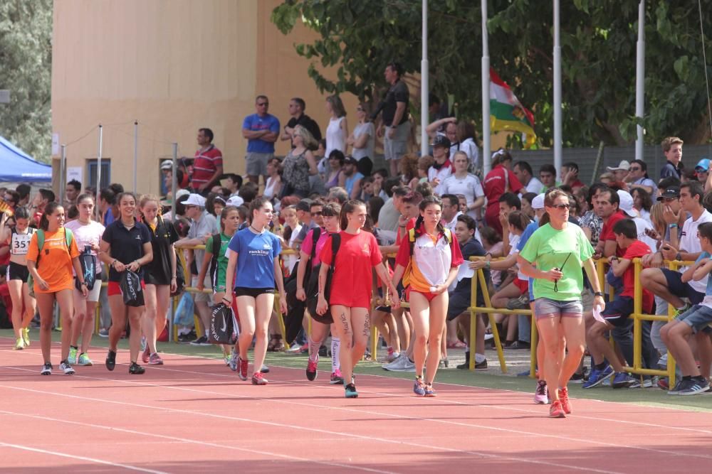 Campeonato de Atletismo en Cartagena