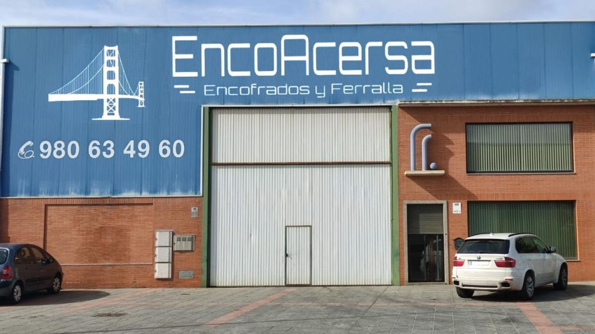 Fachada de la empresa EncoAcersa.