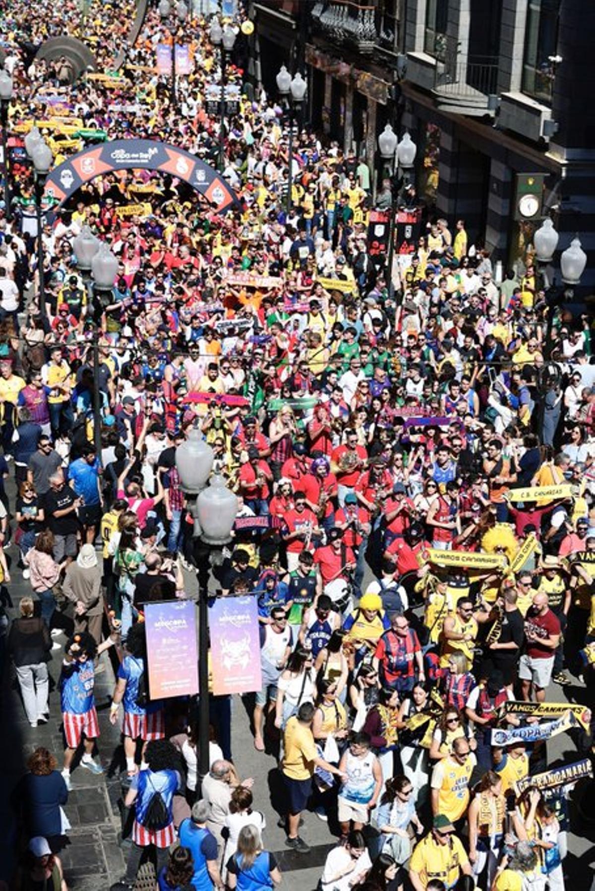 Las Palmas fue una fiesta este sábado por la mañana.