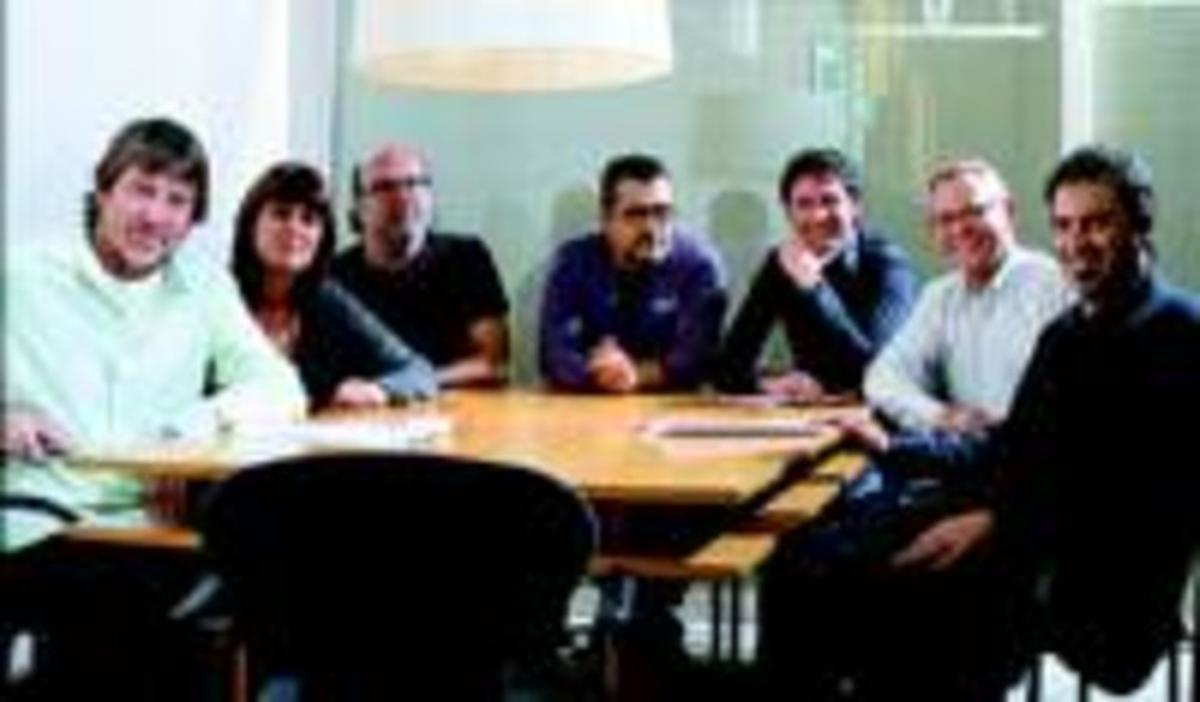 José María Piera, Rosa Domingo, Toni Segarra, Andreu Buenafuente, Xavier Roca, Luis Cuesta i Xen Subirats. José María Piera, Rosa Domingo, Toni Segarra, Andreu Buenafuente, Xavier Roca, Luis Cuesta i Xen Subirats.