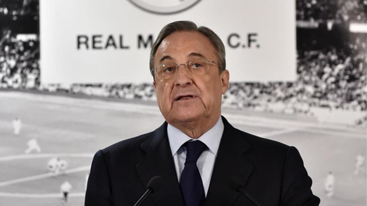 Florentino Perez, presidente del Madrid