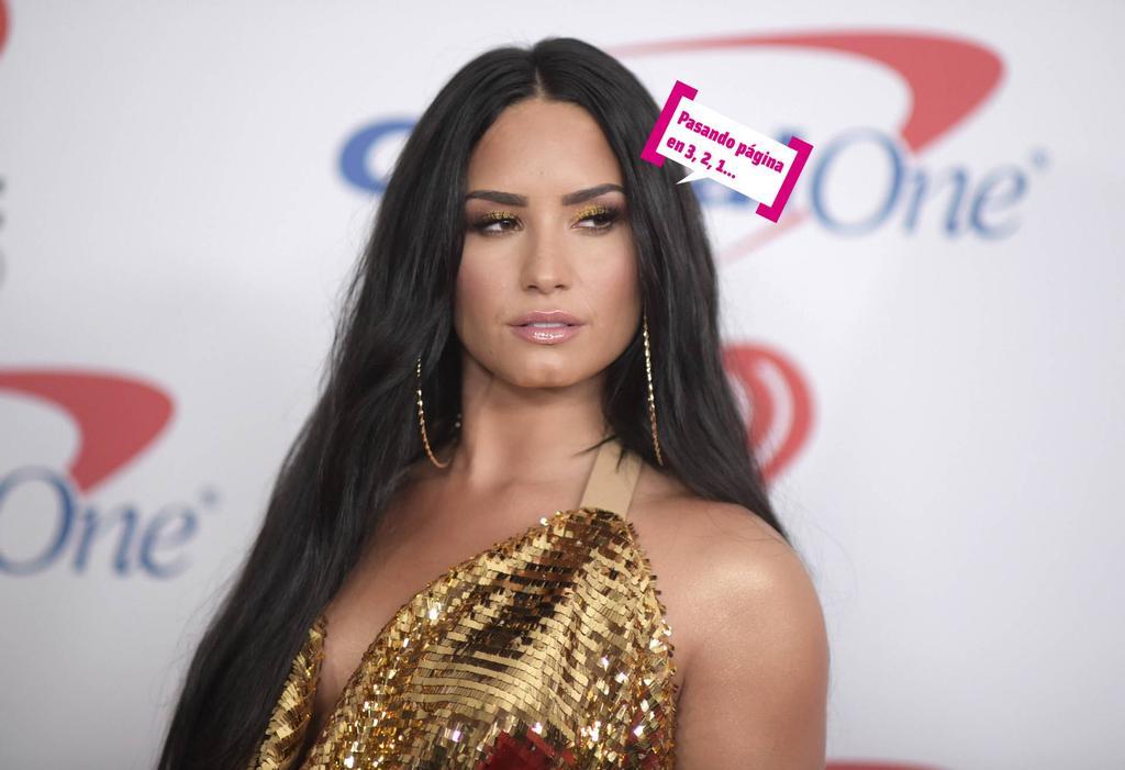 Demi Lovato pasa página