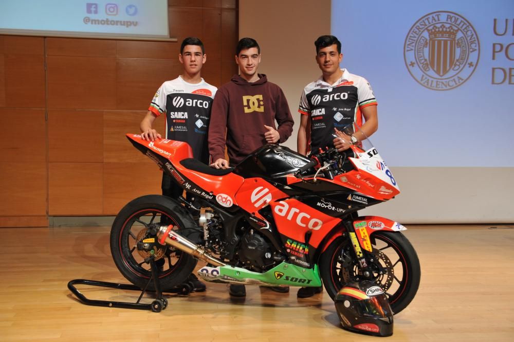 Equipo de motociciclismo de la UPV