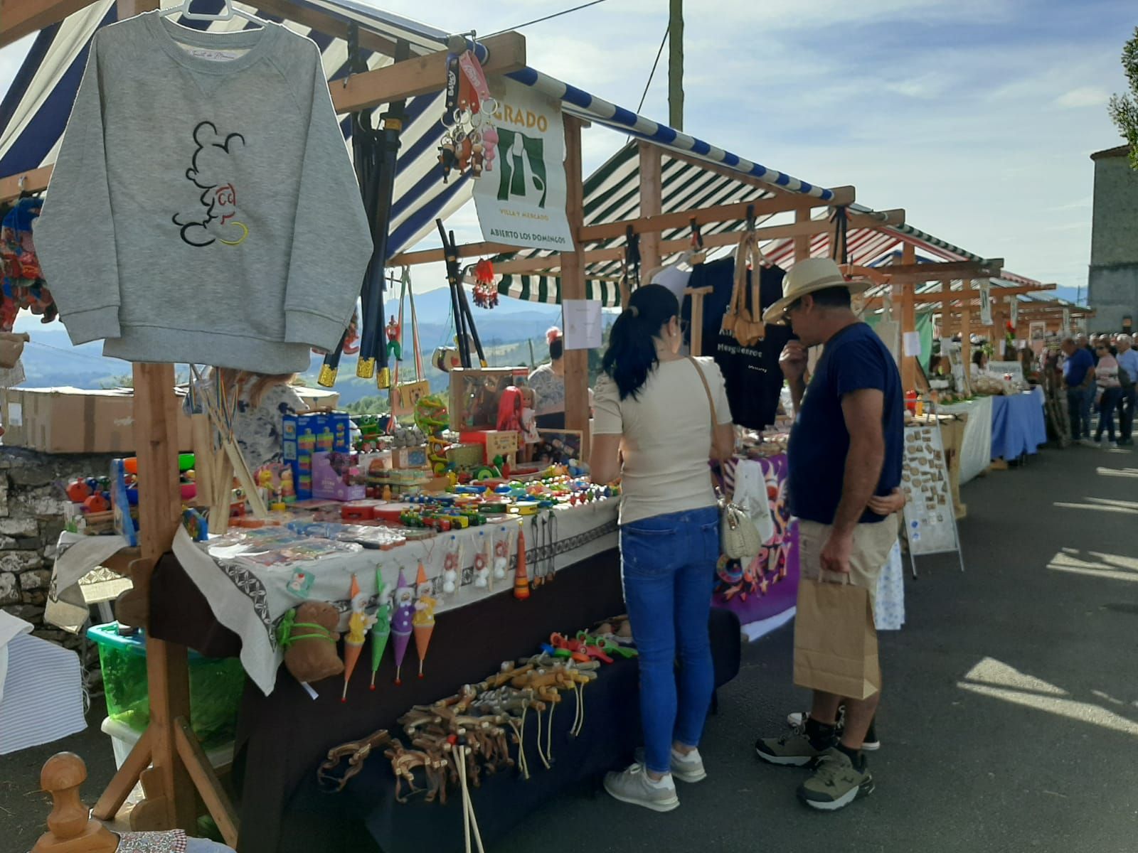 La I Recreación Peregrina en el Santuario del Fresno (Grado) en imágenes