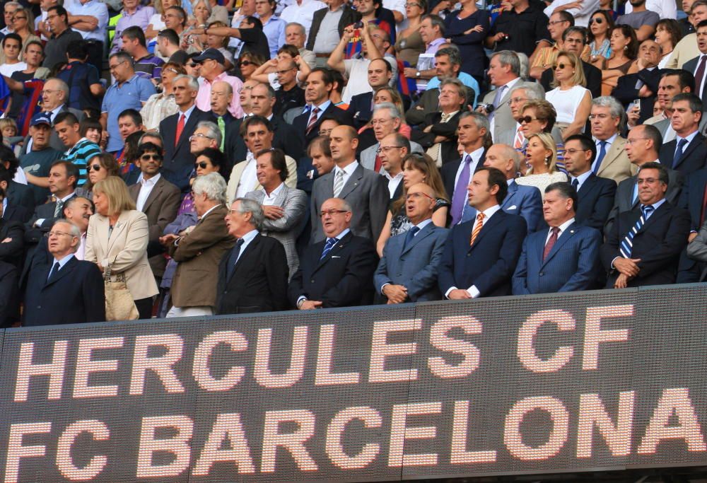 Victoria histórica del Hércules en el Camp Nou