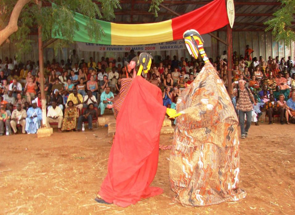 Mali - Máscaras y marionetas de Markala.