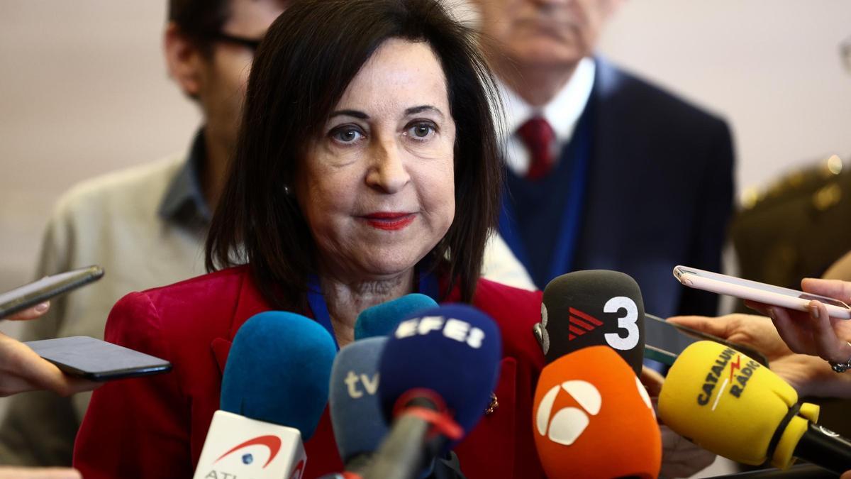 La ministra de Defensa, Margarita Robles