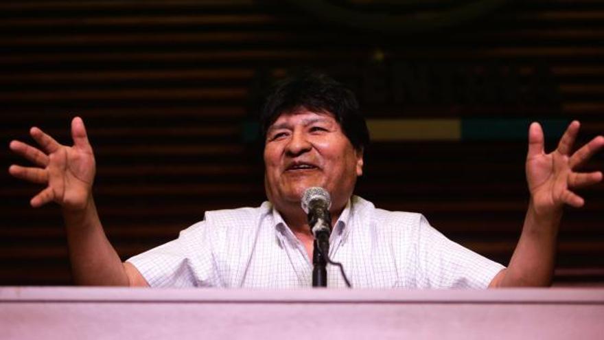 Evo Morales asegura que "antes o después" volverá a su país