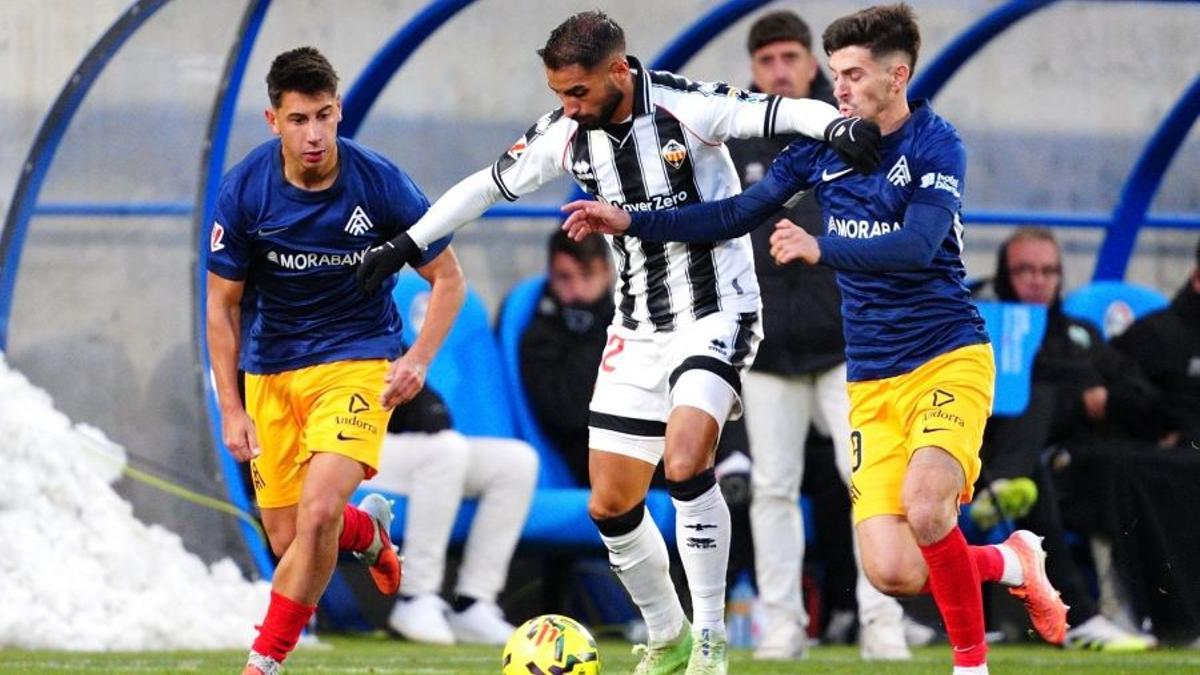 Jeremy Mellot, único jugador del Castellón que ha disputado todos los minutos