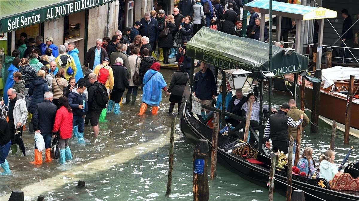 Venecia después del 'acqua alta'