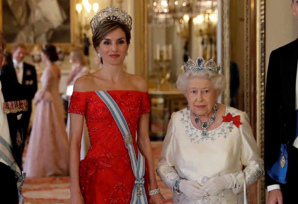 La Reina Letizia, en el Reino Unido