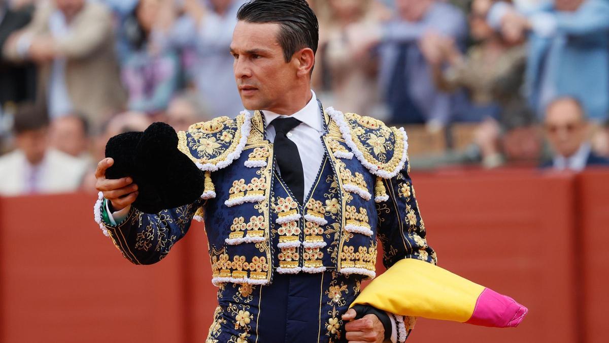 Manzanares, en la Feria de Abril en la Maestranza de Sevilla de 2024