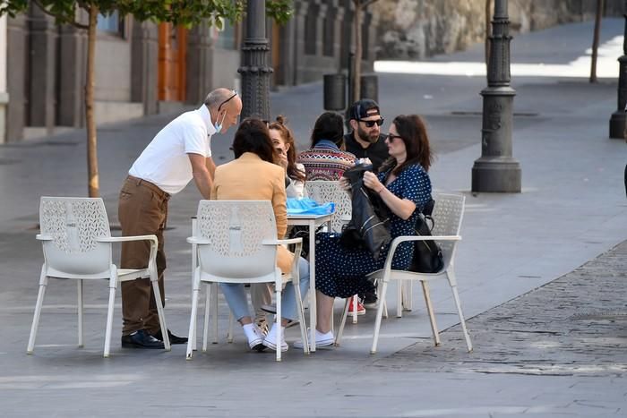 Primer sábado de la fase 1 en la capital