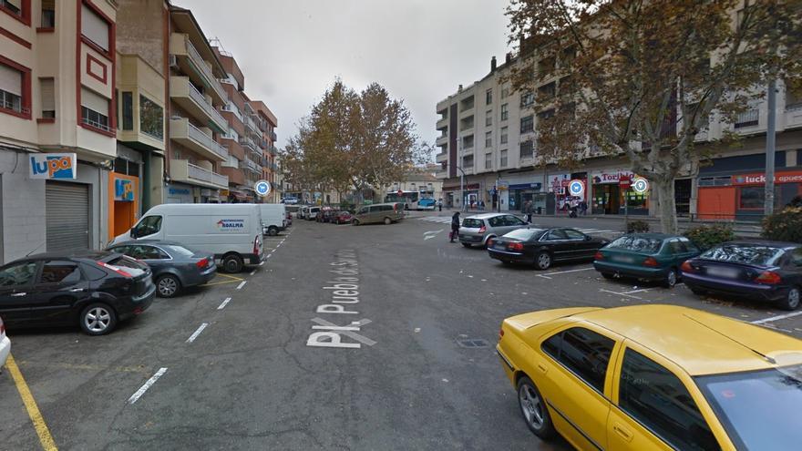Arranca la conversión de la plaza Puebla de Sanabria de Zamora en un espacio peatonal con parque incluido