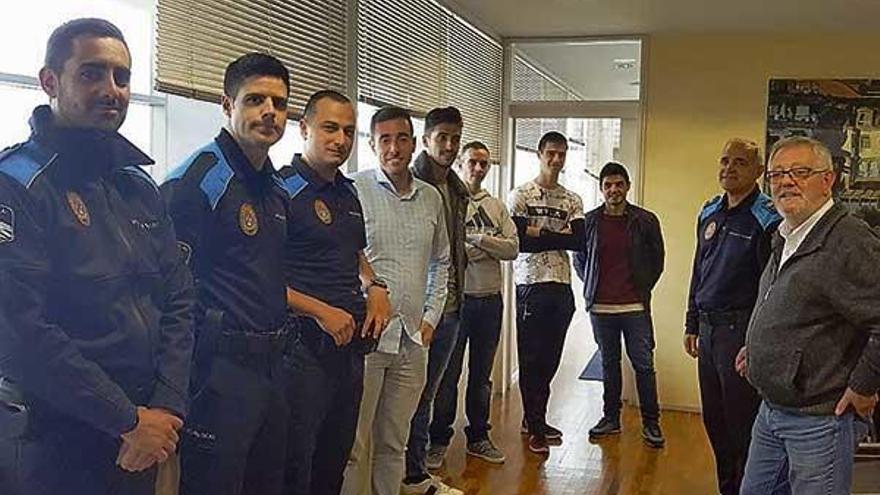 Auxiliares de Policía para un refuerzo de 24 horas